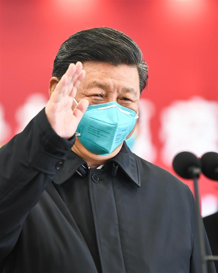 (时政)(11)习近平在湖北省考察新冠肺炎疫情防控工作